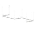 Sonneman - LED Pendant - Intervals - Satin White- Union Lighting Luminaires Decor