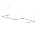 Sonneman - LED Pendant - Intervals - Satin White- Union Lighting Luminaires Decor