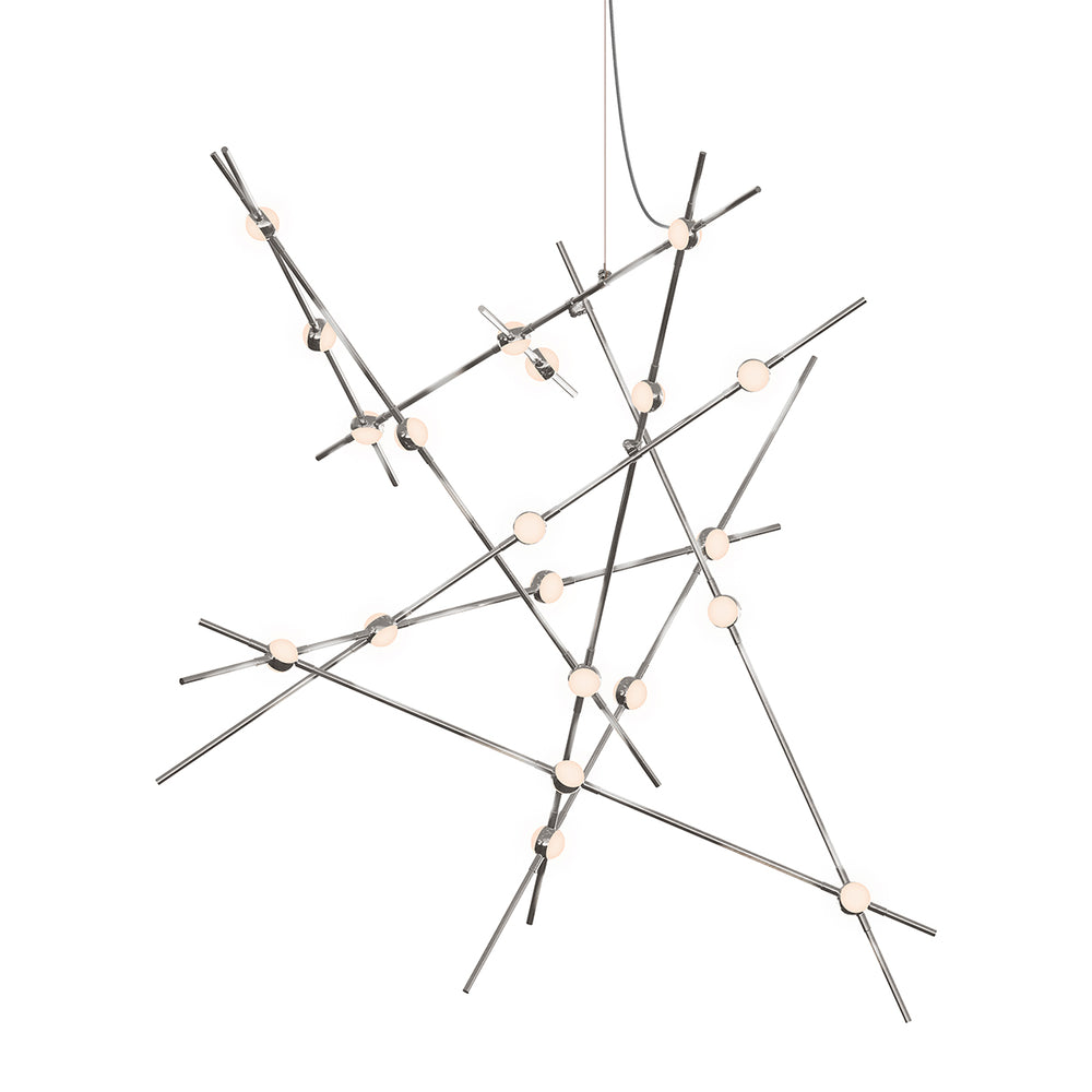 Sonneman Canada - LED Lantern - Constellation - Satin Nickel- Union Lighting Luminaires Decor