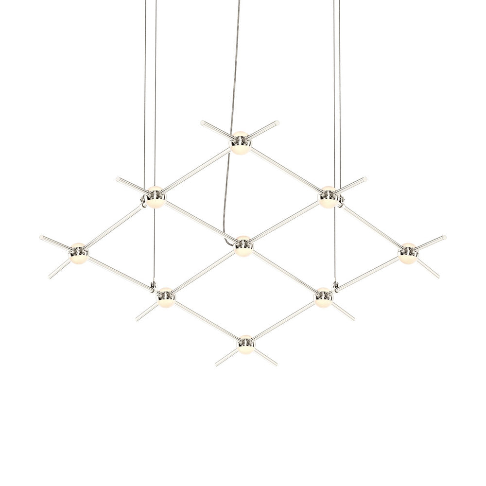 Sonneman Canada - LED Lantern - Constellation - Satin Nickel- Union Lighting Luminaires Decor