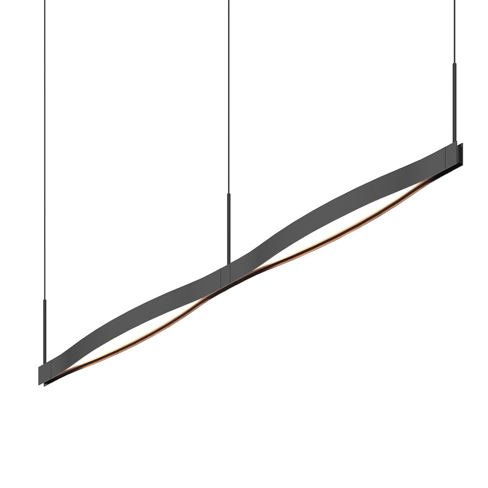 Sonneman - LED Pendant - Ola - Satin Black- Union Lighting Luminaires Decor