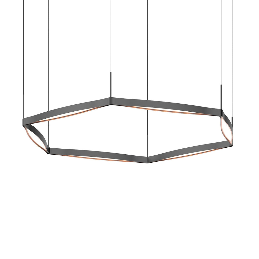 Sonneman - LED Pendant - Ola - Satin Black- Union Lighting Luminaires Decor