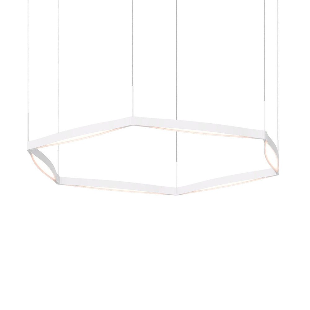 Sonneman - LED Pendant - Ola - Satin White- Union Lighting Luminaires Decor