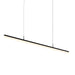 Sonneman Canada - LED Pendant - Stiletto - Satin Black- Union Lighting Luminaires Decor