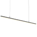 Sonneman Canada - LED Pendant - Stiletto - Satin Black- Union Lighting Luminaires Decor