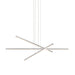 Sonneman - LED Pendant - Stix - Bright Satin Aluminum- Union Lighting Luminaires Decor