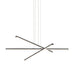 Sonneman - LED Pendant - Stix - Satin Black- Union Lighting Luminaires Decor
