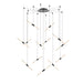 Sonneman Canada - LED Pendant - Ballet - Satin Black- Union Lighting Luminaires Decor