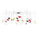 Sonneman - LED Pendant - Papillons - Satin Black- Union Lighting Luminaires Decor