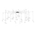 Sonneman - LED Pendant - Papillons - Satin Black- Union Lighting Luminaires Decor