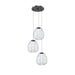 Sonneman - LED Pendant - Mela - Satin Black- Union Lighting Luminaires Decor