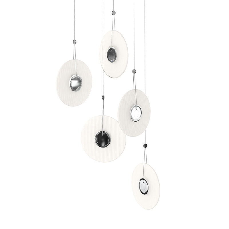 Sonneman - LED Pendant - Meclisse - Polished Chrome- Union Lighting Luminaires Decor