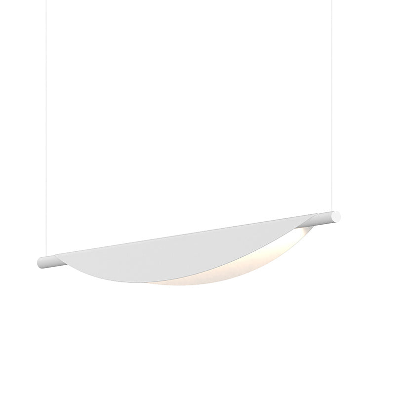 Sonneman Canada - LED Pendant - Tela - Satin White- Union Lighting Luminaires Decor