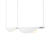 Sonneman Canada - LED Pendant - Tela - Satin White- Union Lighting Luminaires Decor