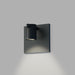 Sonneman - One Light Wall Sconce - Suspenders - Satin Black- Union Lighting Luminaires Decor