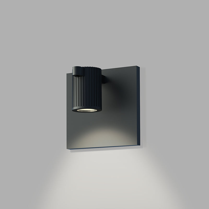 Sonneman - One Light Wall Sconce - Suspenders - Satin Black- Union Lighting Luminaires Decor