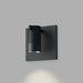 Sonneman - One Light Wall Sconce - Suspenders - Satin Black- Union Lighting Luminaires Decor