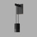 Sonneman - One Light Wall Sconce - Suspenders - Satin Black- Union Lighting Luminaires Decor