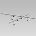 Sonneman Canada - 18 Light Surface Mount - Suspenders - Satin Black- Union Lighting Luminaires Decor