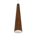 Accord Lighting - One Light Pendant - Conical - Imbuia- Union Lighting Luminaires Decor