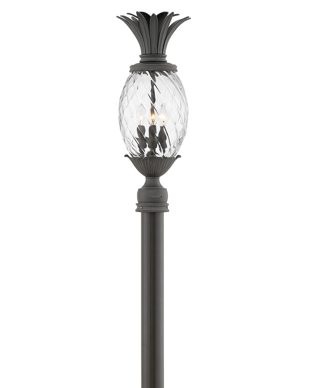 Hinkley Canada - LED Post Top or Pier Mount Lantern - Plantation - Museum Black- Union Lighting Luminaires Decor