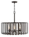 Hinkley Canada - LED Chandelier - Reid - Brushed Graphite- Union Lighting Luminaires Decor