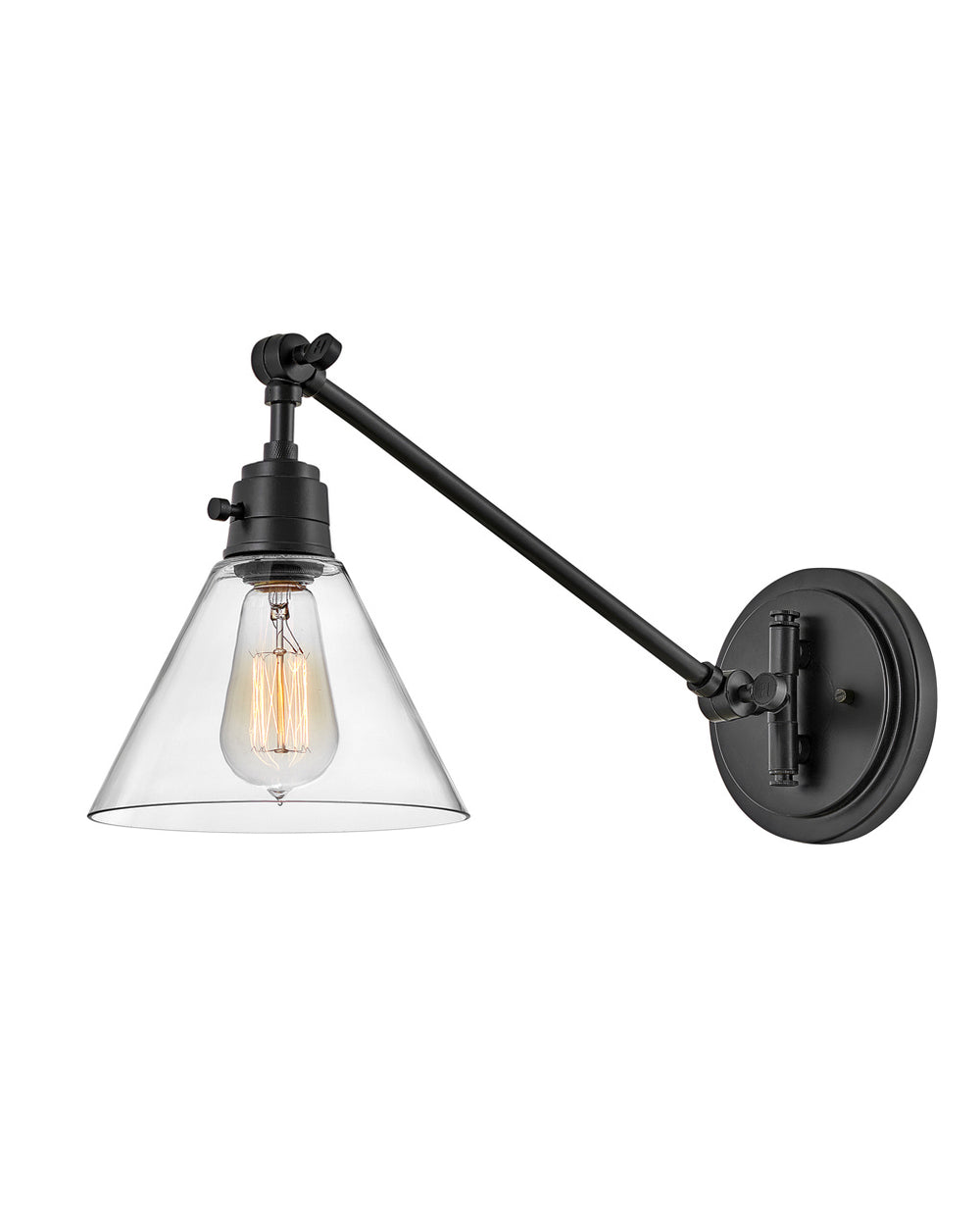 Hinkley Canada - LED Wall Sconce - Arti - Black- Union Lighting Luminaires Decor