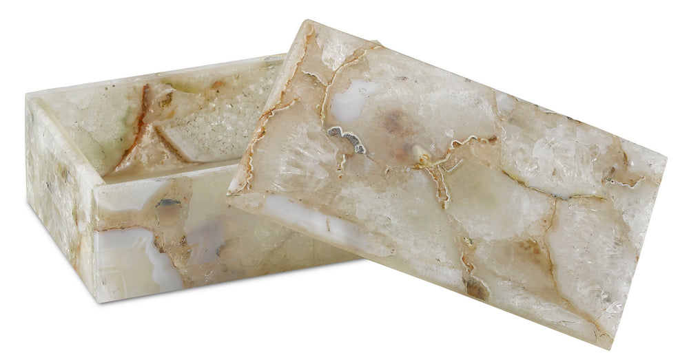 Currey and Company - Box - Benoit - Natural Agate- Union Lighting Luminaires Decor