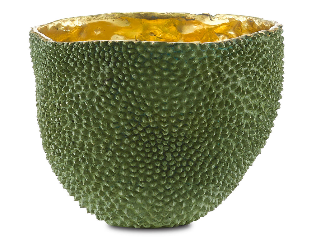Currey and Company - Vase - Jackfruit Collection - Green/Gold- Union Lighting Luminaires Decor