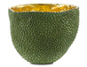 Currey and Company - Vase - Jackfruit Collection - Green/Gold- Union Lighting Luminaires Decor