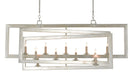 Currey and Company - 11 Light Chandelier - Middleton Collection - Contemporary Silver Leaf- Union Lighting Luminaires Decor
