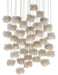 Currey and Company - 36 Light Pendant - Birds Nest Collection - Clear- Union Lighting Luminaires Decor