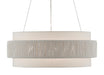 Currey and Company - Six Light Chandelier - Rousham - Beige/Sugar White- Union Lighting Luminaires Decor