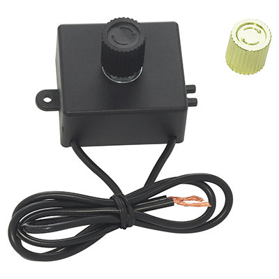 Satco Canada - Turn-knob LED Dimmer - Black- Union Lighting Luminaires Decor