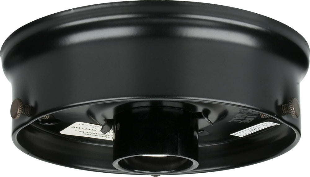 Satco Canada - 4" Wited Ul Holder - Black- Union Lighting Luminaires Decor