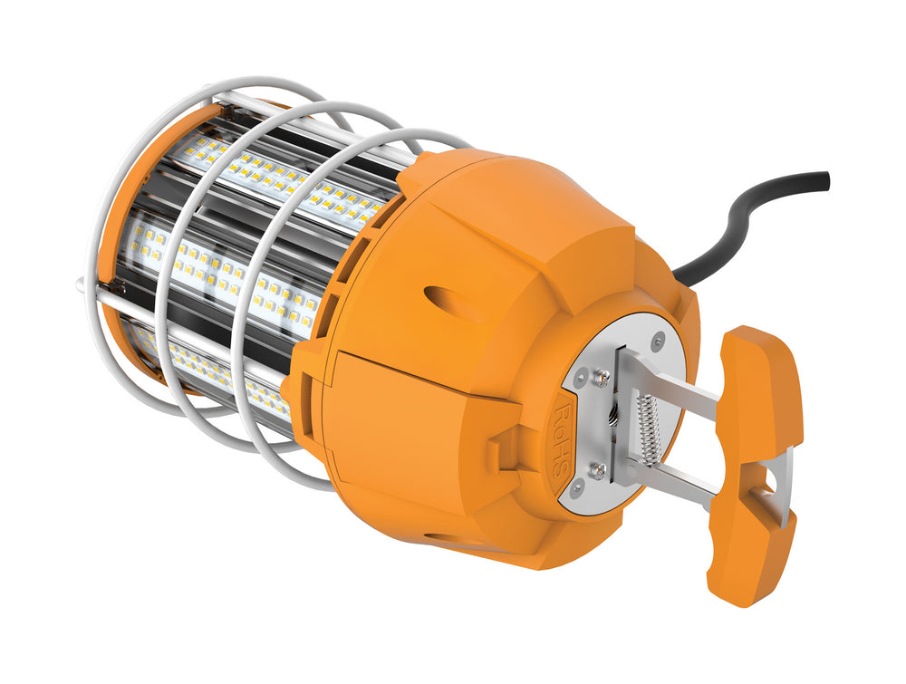 Satco Canada - LED Hi-Bay Caged Lamp - Frost- Union Lighting Luminaires Decor
