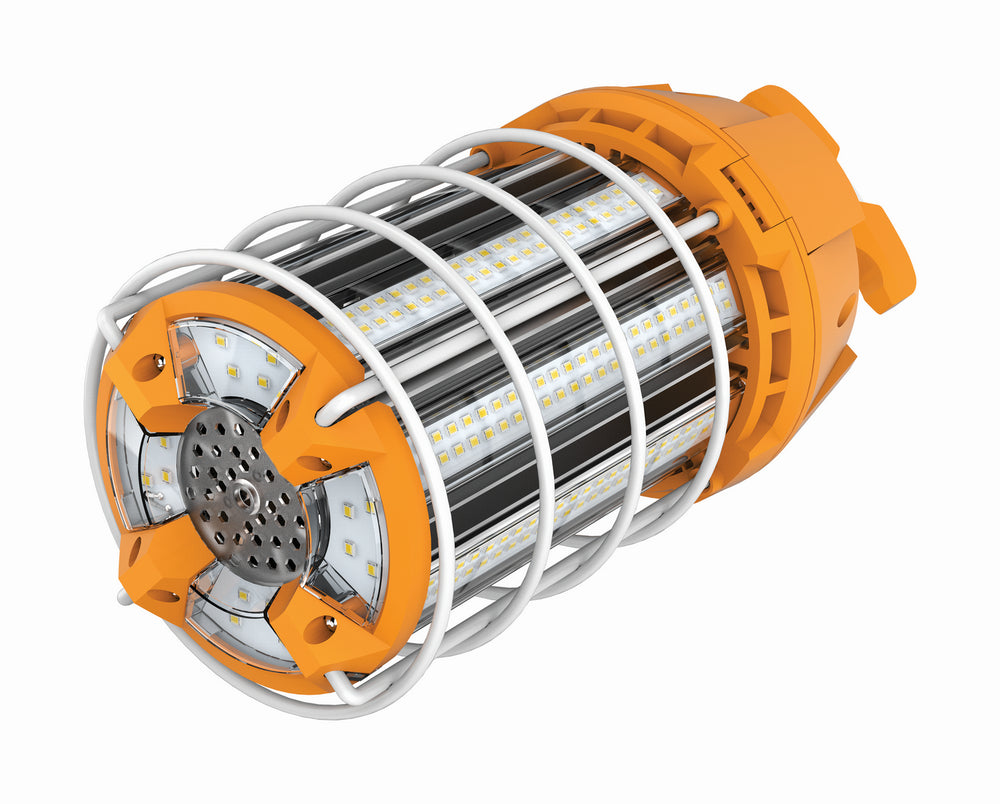 Satco Canada - LED Hi-Bay Caged Lamp - Frost- Union Lighting Luminaires Decor
