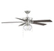 Meridian - 52"Ceiling Fan - Mceil - Brushed Nickel- Union Lighting Luminaires Decor