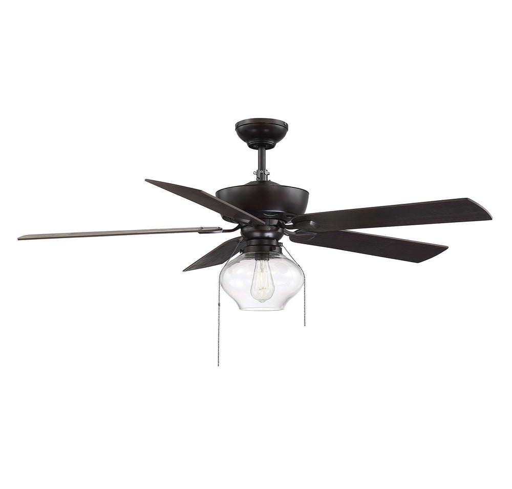 Meridian - 52"Ceiling Fan - Mceil - Oil Rubbed Bronze- Union Lighting Luminaires Decor