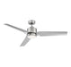 Meridian - 52"Ceiling Fan - Brushed Nickel- Union Lighting Luminaires Decor