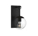 Meridian - One Light Outdoor Wall Sconce - Moutd - Matte Black- Union Lighting Luminaires Decor