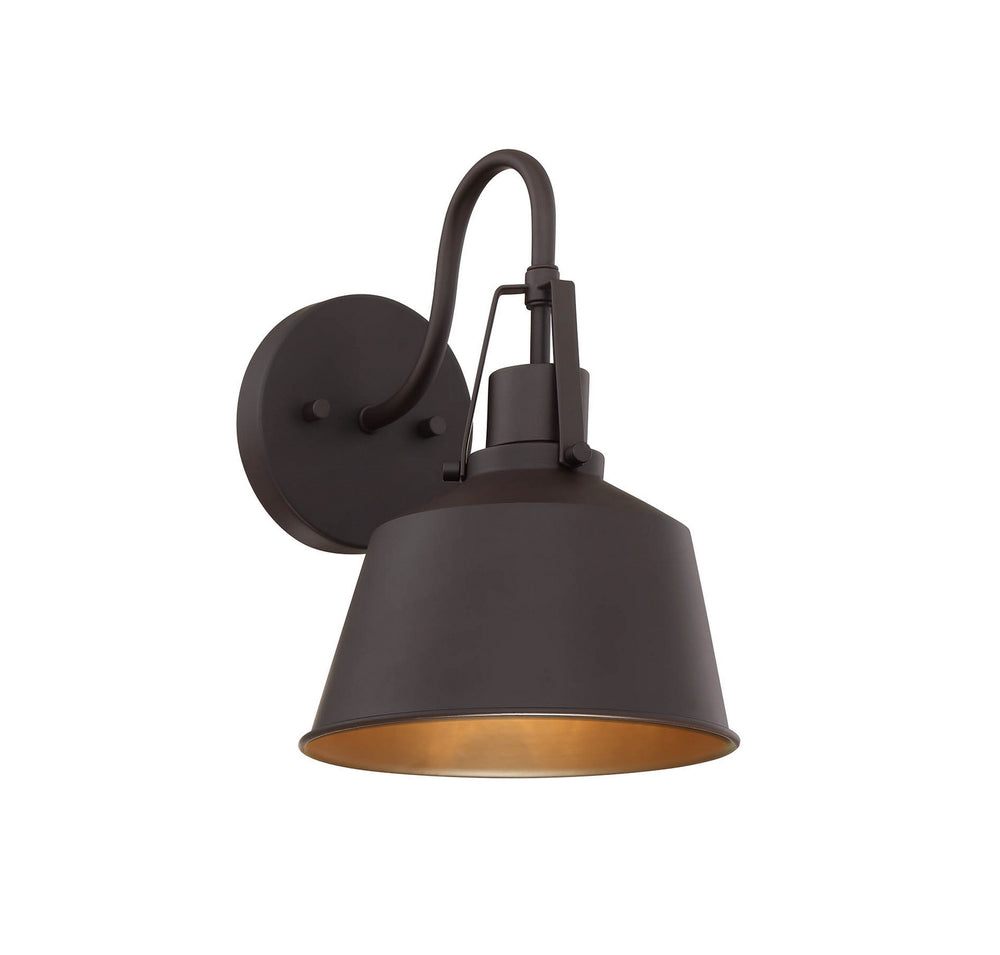 Meridian - One Light Outdoor Wall Sconce - Moutd - Oil Rubbed Bronze- Union Lighting Luminaires Decor