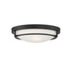 Meridian - Two Light Semi-Flush Mount - Mflus - Matte Black- Union Lighting Luminaires Decor