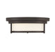 Meridian - Two Light Flush Mount - Oil Rubbed Bronze- Union Lighting Luminaires Decor