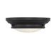 Meridian - Two Light Flush Mount - Matte Black- Union Lighting Luminaires Decor