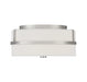 Meridian - Two Light Flush Mount - Brushed Nickel- Union Lighting Luminaires Decor