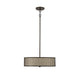 Meridian - Three Light Pendant - Oil Rubbed Bronze- Union Lighting Luminaires Decor