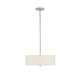 Meridian - Three Light Pendant - Brushed Nickel- Union Lighting Luminaires Decor
