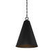 Meridian - One Light Pendant - Matte Black- Union Lighting Luminaires Decor