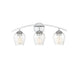 Meridian - Three Light Bathroom Vanity Light - Mbath - Chrome- Union Lighting Luminaires Decor
